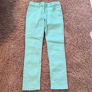 Aqua jeggings crazy 8 size 8 NWT
